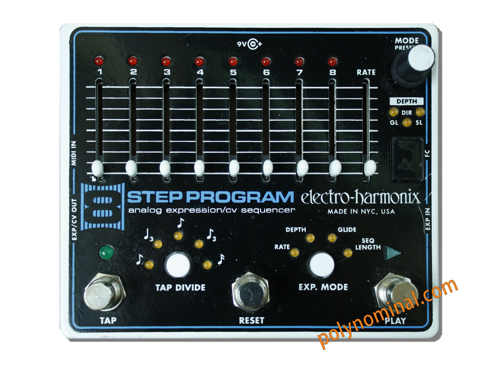 Analog Expression/CV Sequence