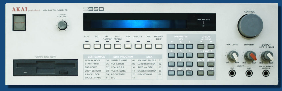 akai s950 sampler