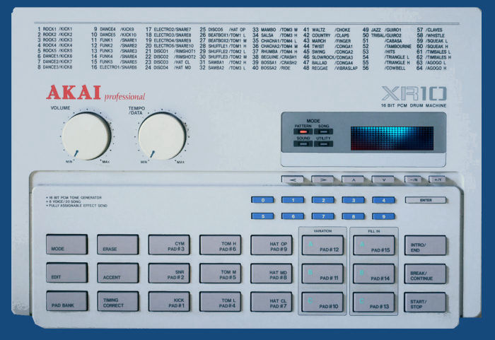 Akai Xr10 