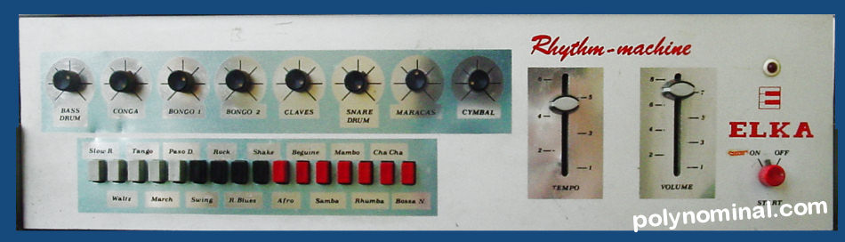 Elka rhythm machine