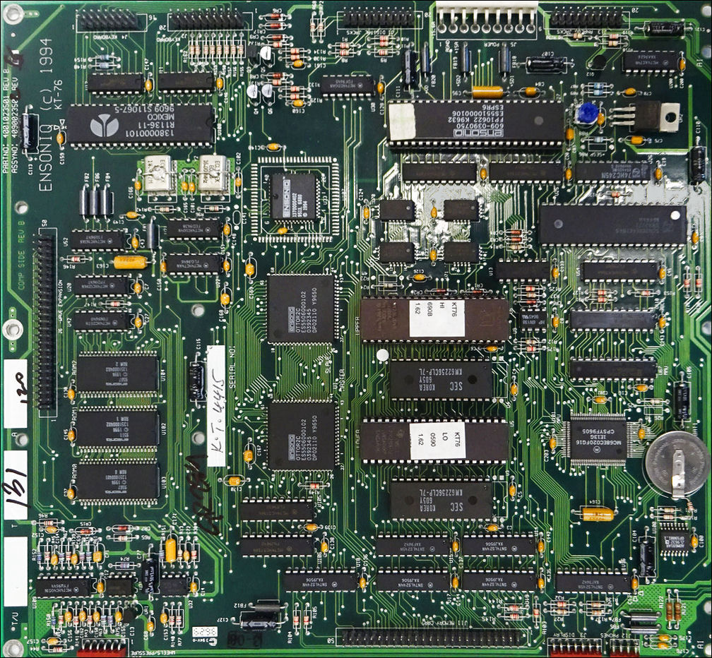 Ensoniq KT motherboard