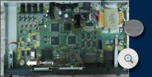 Korg 03R/W motherboard
