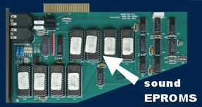 EPROM 27128 and 2764. 