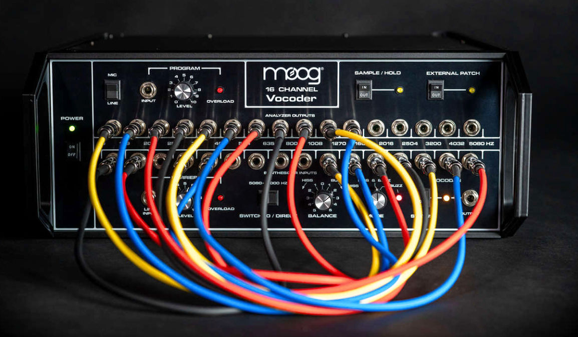 moog vocoder patchbay