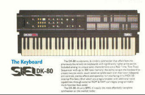 Dk80 synth