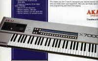 Akai X-7000 keyboard sampler