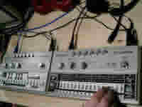 Roland TB-303, TR-606, TR-808 and TR-909 