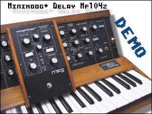 mf104z with minimoog