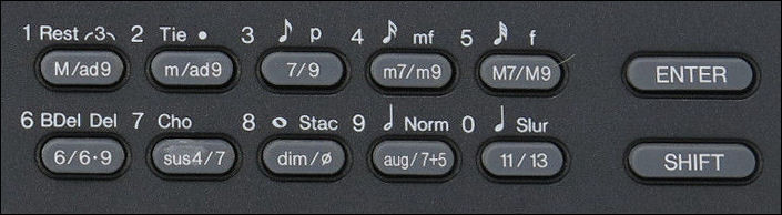 SEQuencer arranger data