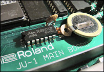 Roland Ju1 mainboard