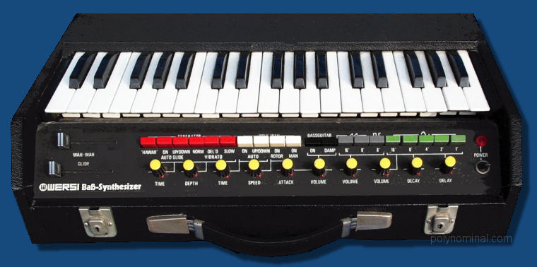 Wersi Bass Synthesizer AP-6 (Baß)