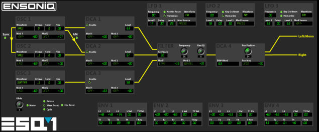 atari st ensoniq esq1 editor