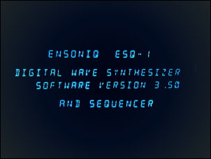 ensoniq esq1 boot screen