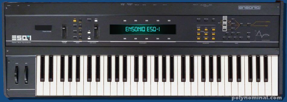 ensoniq esq1 synthesizer