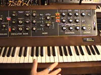 Demonstration of the Moog Minimoog