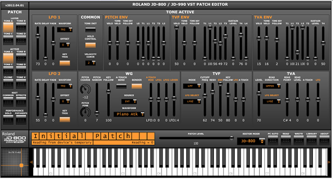 Roland super jv 1080 patch list