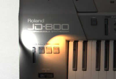 jd800 welcome screen