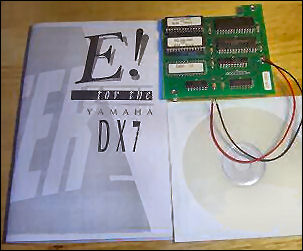 Yamaha DX7 w E Grey Matter Response Mint