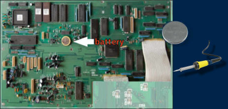 yamaha sy55 battery replacement