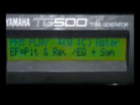 yamaha TG500 - Pads 
