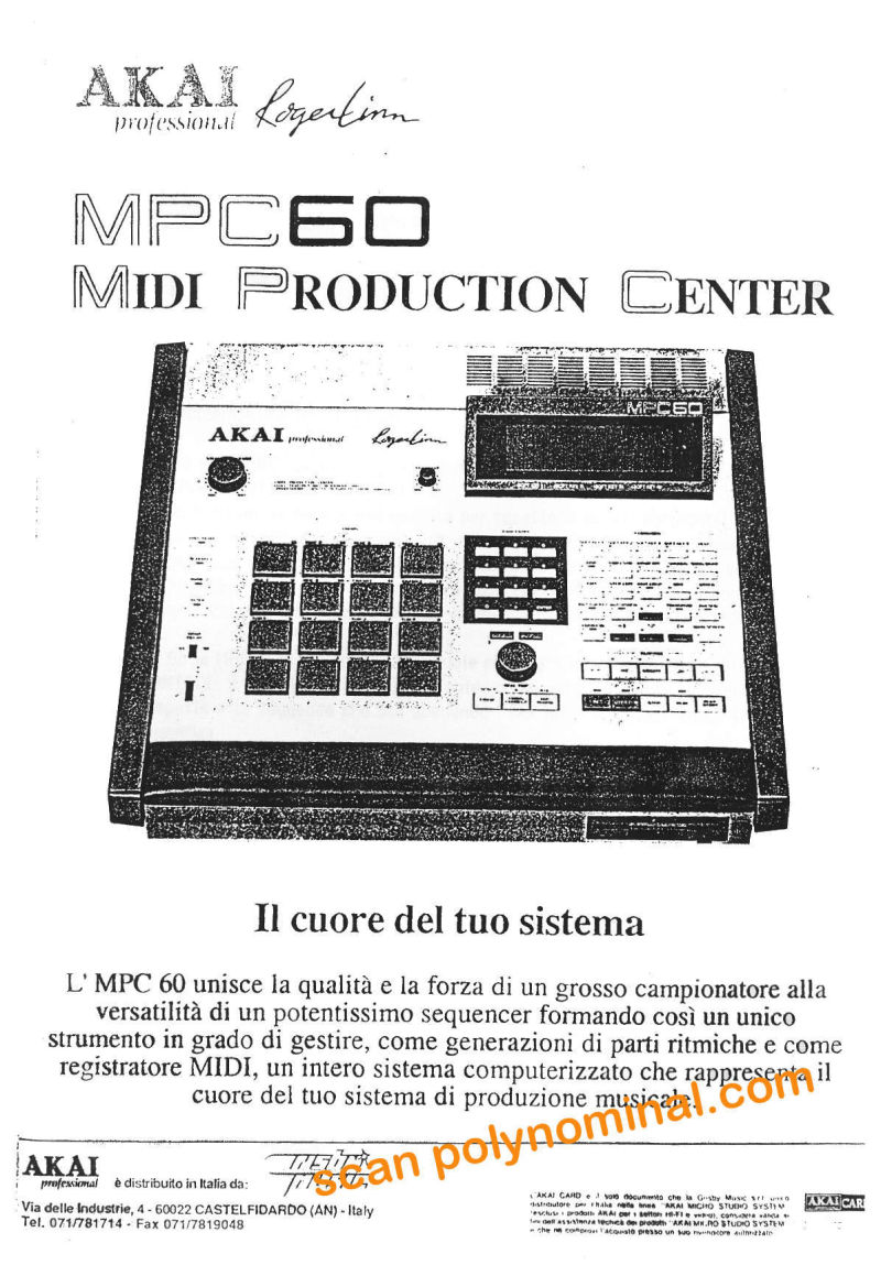 MPC60 italian scan