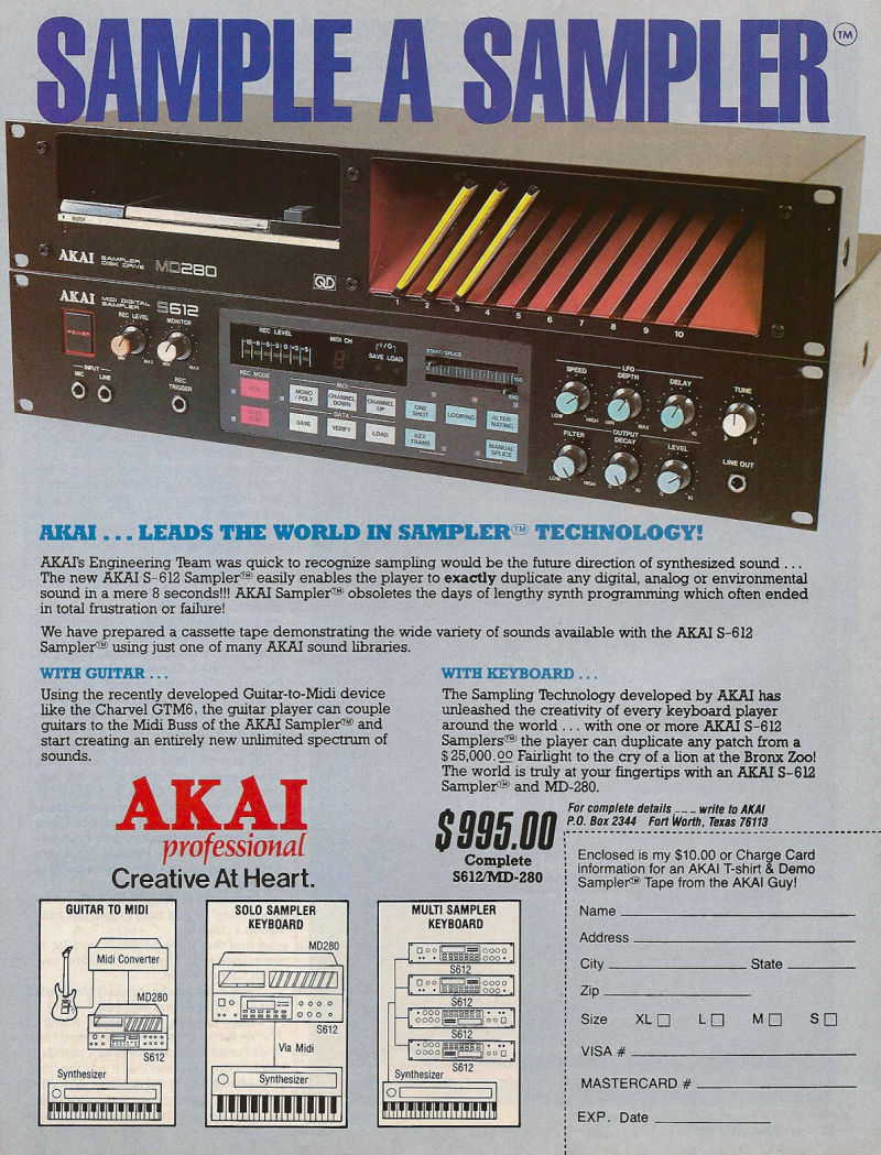 Akai sampler