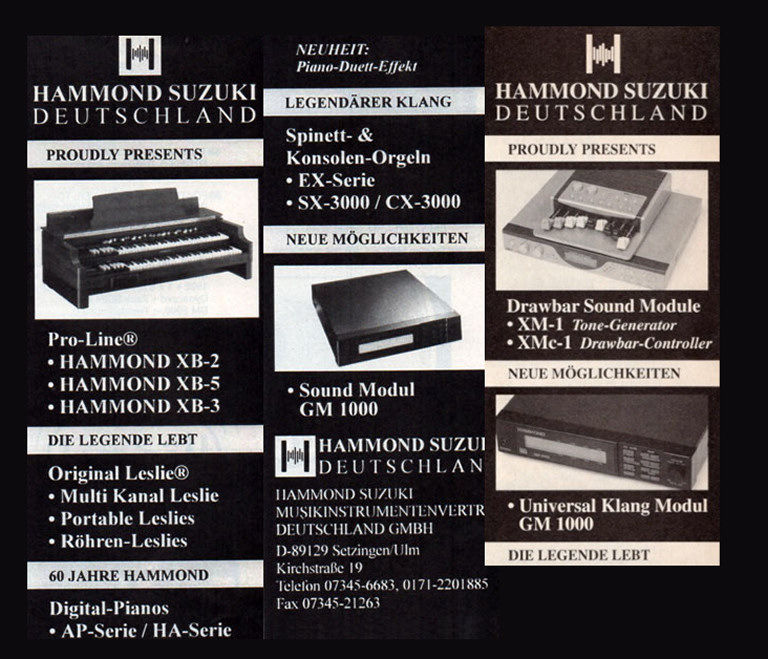 hammond gm1000