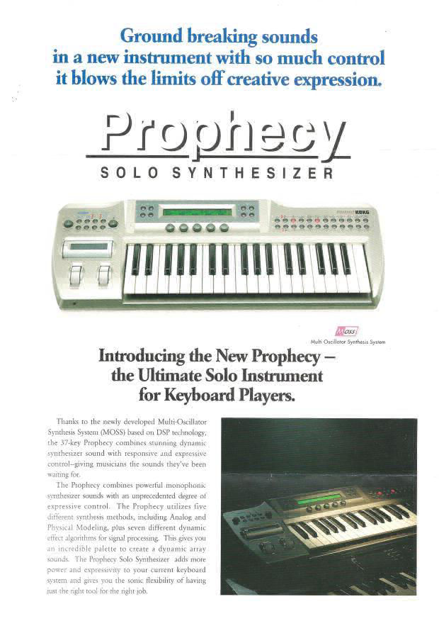 Korg Prophecy