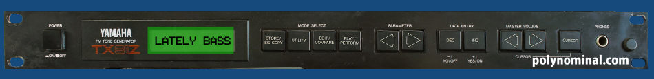 Lately Bass FM Patch