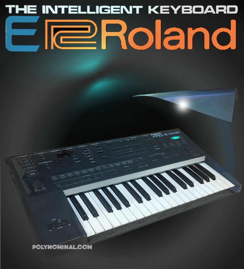 Roland PRO-E シンセサイザー THE PRO-E BY ROLAND IS AN ABSOLUTE SLEEPER 80S 