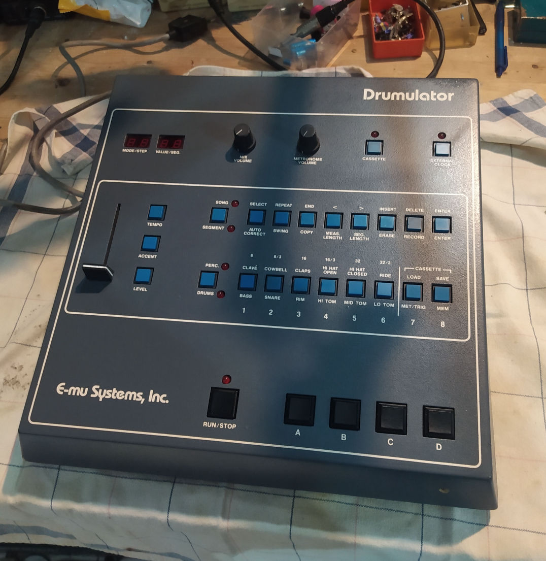 Emu drumulator (1983) repair | Polynominal.com