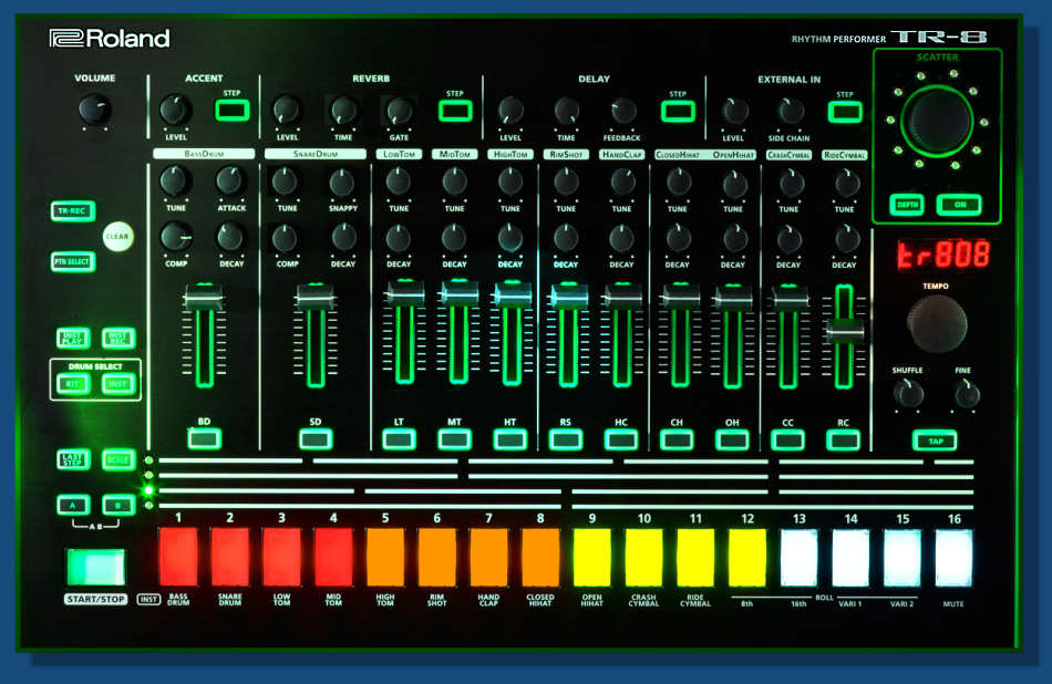 Roland Aira tr8