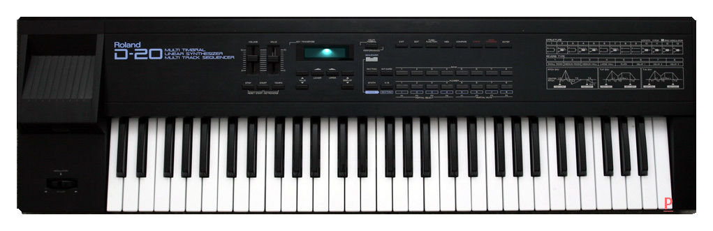 Roland D-20 シンセサイザー - モジュラーシンセサイザー