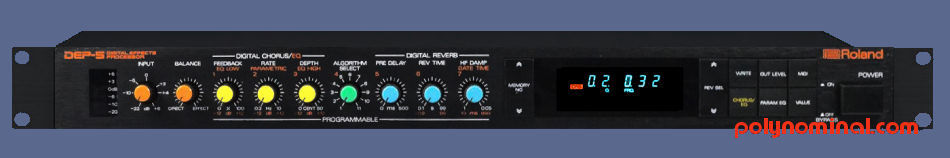 公式オンラインストア ROLAND DEP-5 DIGITAL EFFECTS PROCESSOR レコーディング/PA機器