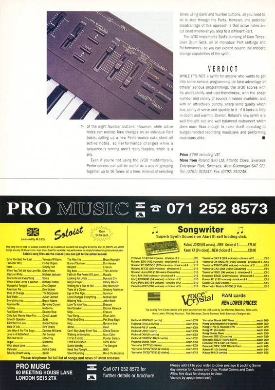 magazine review page