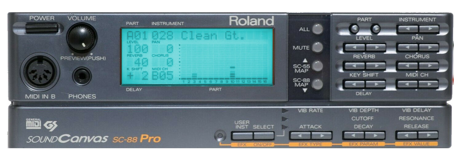 ROLAND ローランド SoundCanvas SC-88Pro-