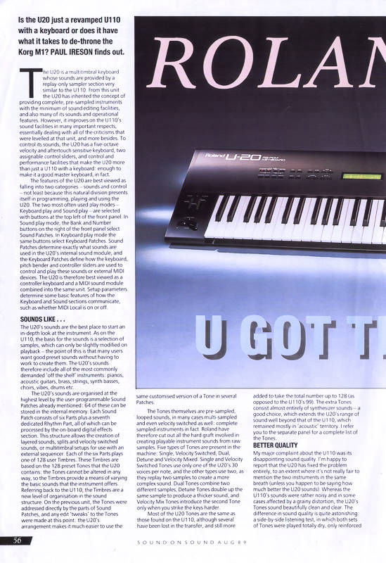 Roland U-20