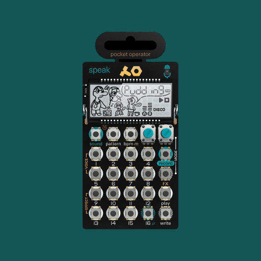 Pocket Operator PO-35 SPEAK・ケース付き・SYNTH PO-35 Lead Synth Jam!