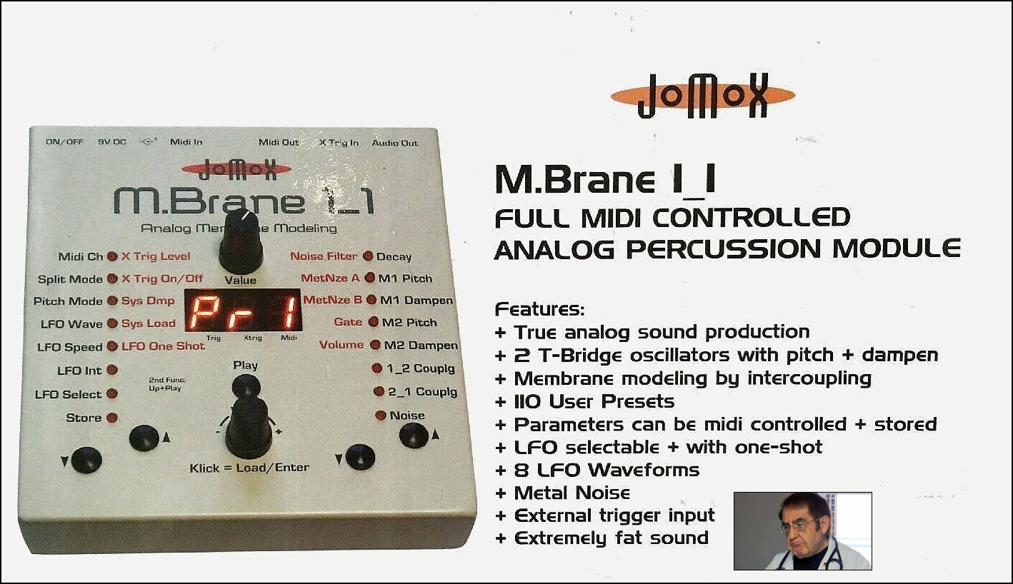 Jomox Mbrane11 Sample Pack - Free Download | Polynominal.com