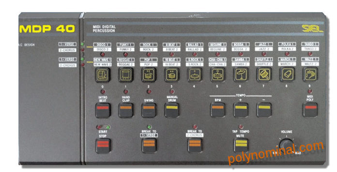 Siel MDP Drum machine Sample Pack | Polynominal.com Siel MDP Drum machine Sample Pack | Polynominal.com