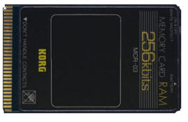 Korg MRC-03 Memory Ram card