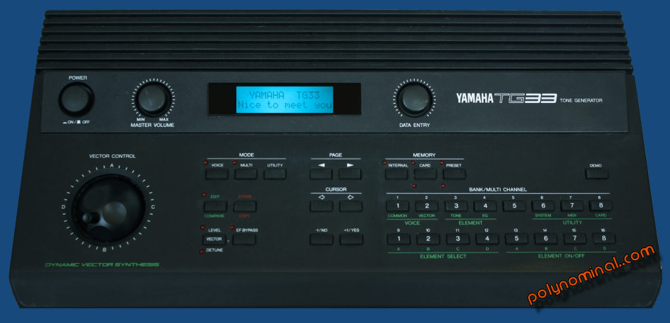 Yamaha Tg33